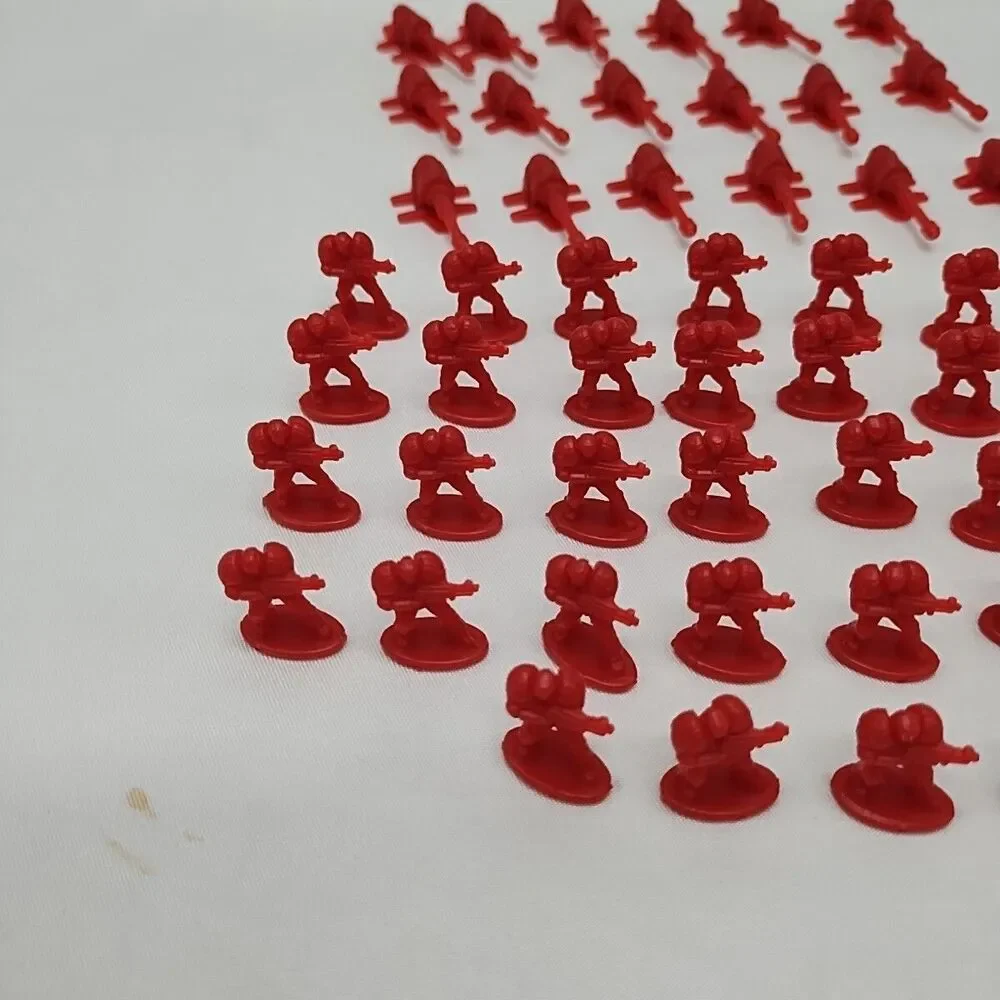 (55) Risk Legacy Red Khan Industries Troop Replacement Pieces